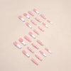12 Sizes-24 Pcs Press On Nails Z688