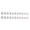 12 Sizes-24 Pcs Press On Nails R732