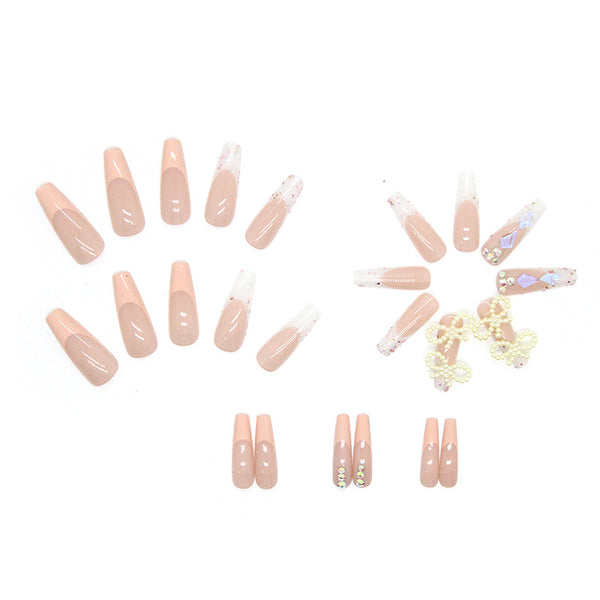 12 Sizes-24 Pcs Press On Nails Z480