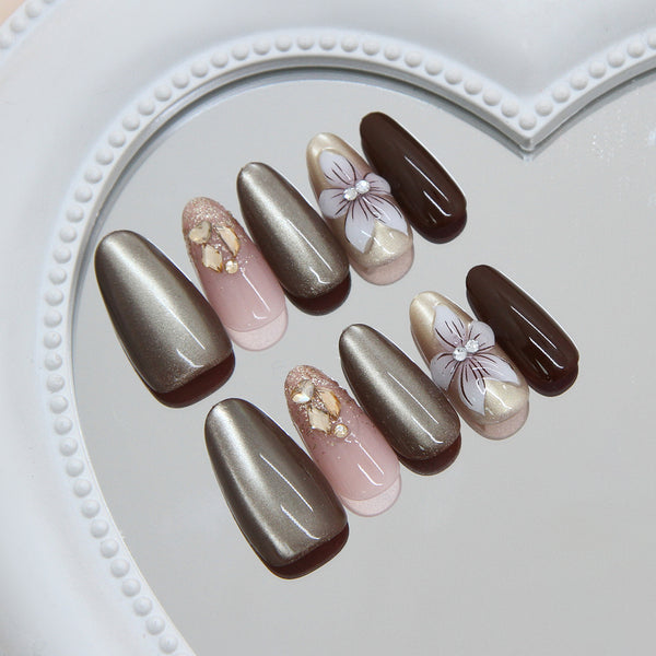 30 Pcs Press On Nails Z1285