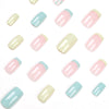 12 Sizes-24 Pcs Press On Nails JP1802