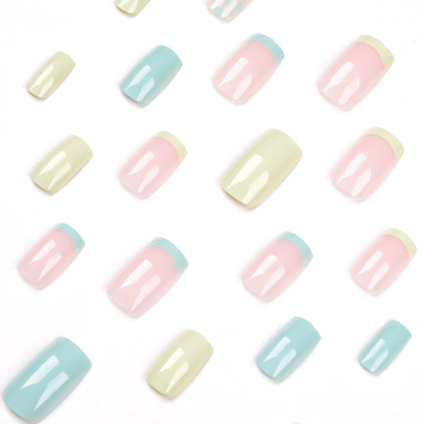 12 Sizes-24 Pcs Press On Nails JP1802