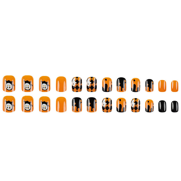 French Glossy Medium Press on Nails