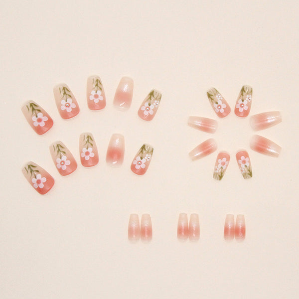 12 Sizes-24 Pcs Press On Nails Z572