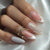 12 Sizes-24 Pcs Press On Nails Z747