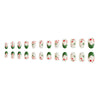 12 Sizes-24 Pcs Press On Nails C112