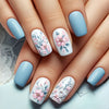 12 Sizes-24 Pcs Press On Nails Y619
