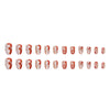 12 Sizes-24 Pcs Press On Nails W895