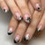 12 Sizes-24 Pcs Press On Nails C630