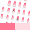 12 Sizes-24 Pcs Press On Nails JP2634