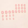 12 Sizes-24 Pcs Press On Nails W1940