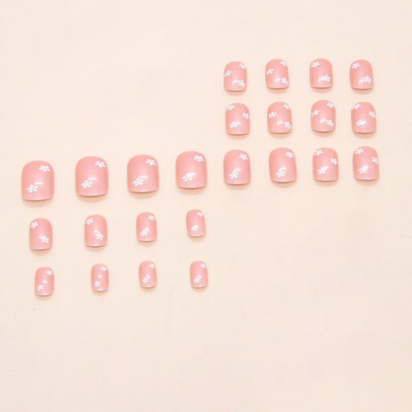 12 Sizes-24 Pcs Press On Nails W1940