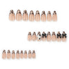 12 Sizes-24 Pcs Press On Nails JP3571