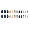 12 Sizes-24 Pcs Press On Nails Z1265