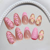 12 Sizes-24 Pcs Press On Nails Z1079