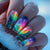12 Sizes-24 Pcs Press On Nails Y1234