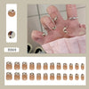 12 Sizes-24 Pcs Press On Nails R869