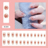 12 Sizes-24 Pcs Press On Nails R361
