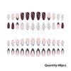 48 Pcs Press On Nails Polkadot-1-48pcs