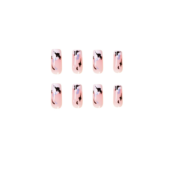 12 Sizes-24 Pcs Press On Nails JP1128