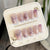 12 Sizes-24 Pcs Press On Nails SP117