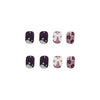 12 Sizes-24 Pcs Press On Nails Z056