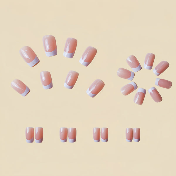 12 Sizes-24 Pcs Press On Nails Y150