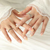 12 Sizes-24 Pcs Press On Nails JP2165