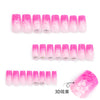 12 Sizes-24 Pcs Press On Nails JP2789