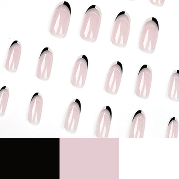 12 Sizes-24 Pcs Press On Nails JP1142