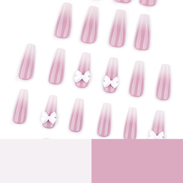 12 Sizes-24 Pcs Press On Nails JP4309