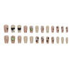 12 Sizes-24 Pcs Press On Nails Z824