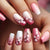 12 Sizes-24 Pcs Press On Nails Y506