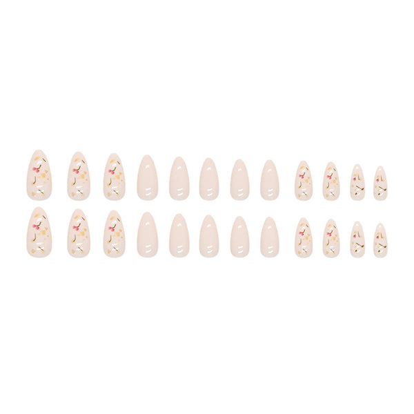 12 Sizes-24 Pcs Press On Nails W726