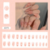12 Sizes-24 Pcs Press On Nails Z275