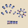 12 Sizes-24 Pcs Press On Nails Y872