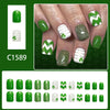 12 Sizes-24 Pcs Press On Nails C1589