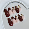 12 Sizes-24 Pcs Press On Nails Z1320