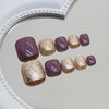 12 Sizes-24 Pcs Press On Nails F146