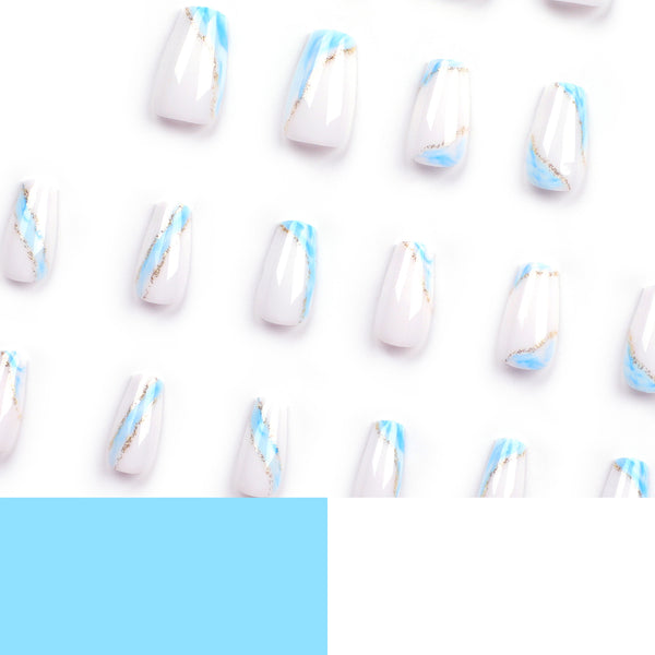 12 Sizes-24 Pcs Press On Nails JP2929
