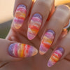 12 Sizes-24 Pcs Press On Nails Y1658