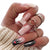 12 Sizes-24 Pcs Press On Nails W1487