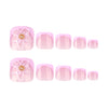 12 Sizes-24 Pcs Press On Nails JP3810