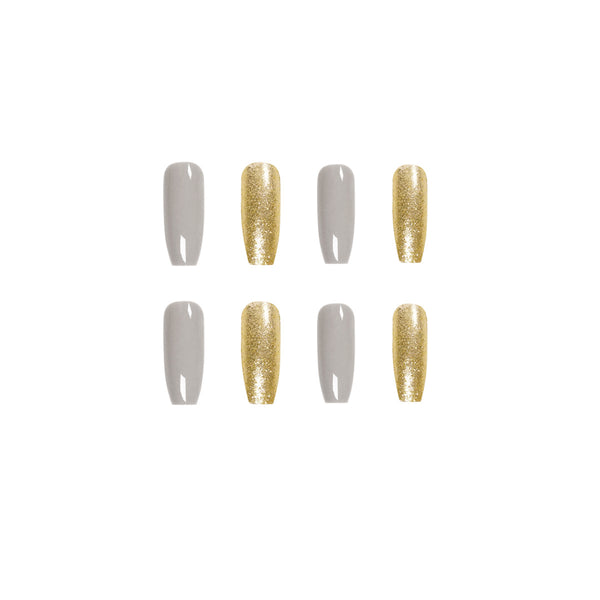 12 Sizes-24 Pcs Press On Nails JP1167
