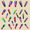12 Sizes-24 Pcs Press On Nails Y694