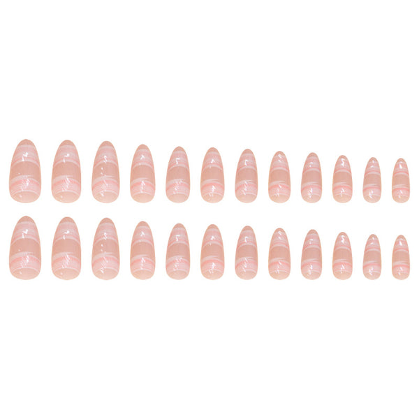 12 Sizes-24 Pcs Press On Nails W1765