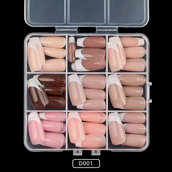 108 Pcs Press On Nails D001