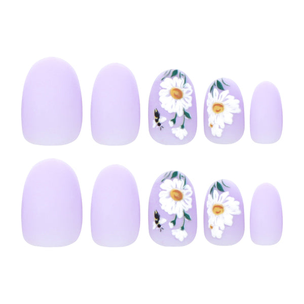 12 Sizes-24 Pcs Press On Nails JP3319