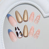 12 Sizes-24 Pcs Press On Nails Z1103
