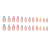 12 Sizes-24 Pcs Press On Nails W2067